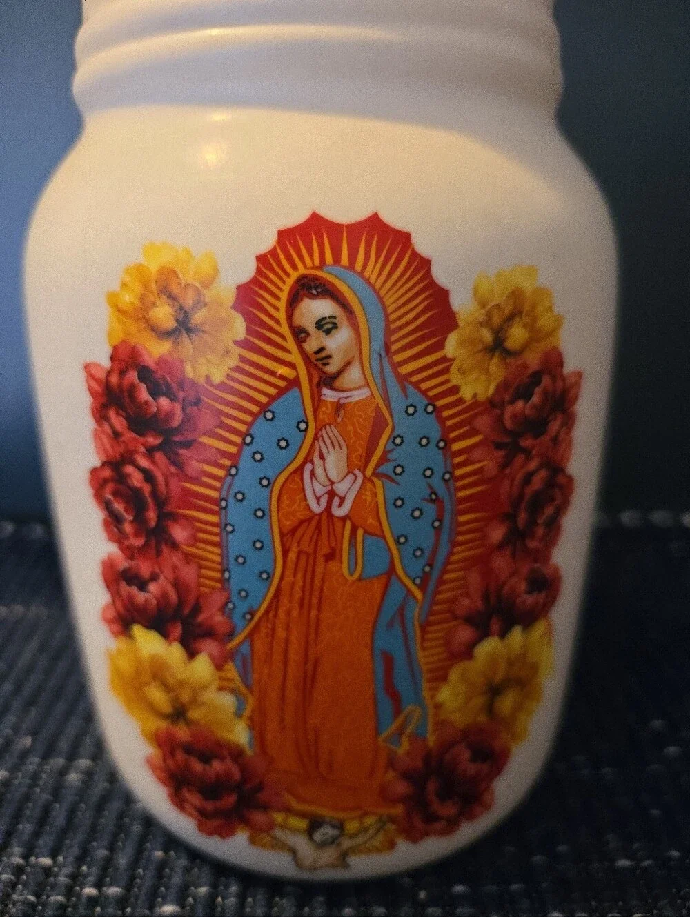 Our Lady Of Guadalupe Vase
